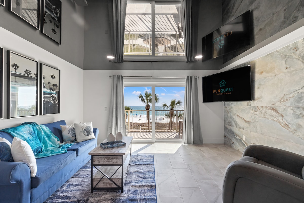 Professionally prepared beachfront bedroom