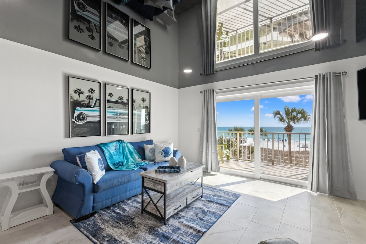 Well-maintained Gulf-front vacation rental